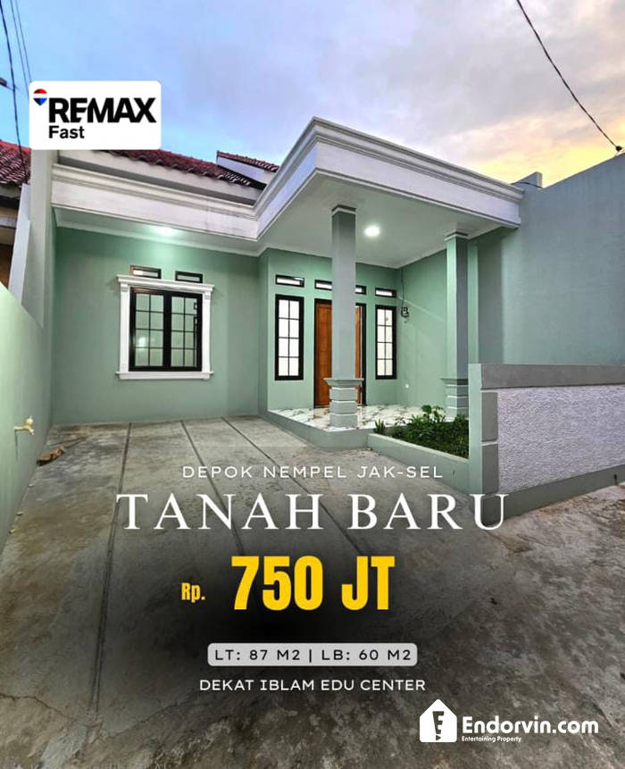 ‎Dijual rumah baru siap Huni, non cluster cocok utk rumah pertama keluarga baru/muda