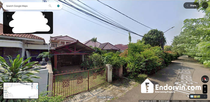 Di JUAL RUMAH KLASIK LUAS DI LINGKUNGAN KOMPLEKS NYAMAN - PEJATEN, JAKSEL
