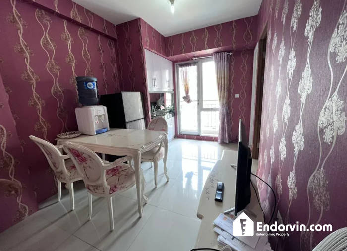 Dijual Apartemen Oak Tower B 2BR Full Furnish View Jalan, Nyaman Buat Tinggal! Jaktim