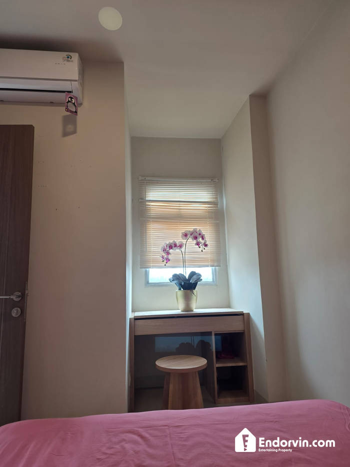 Move In Tanpa Ribet! Sewa Oak Tower 2BR Full Furnish Hanya Di Pulo Gadung