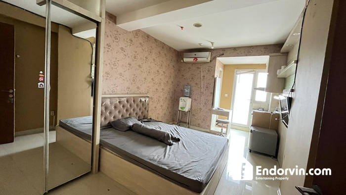 Disewakan Apartemen Oak Tower B Studio Cantik View Kolam Renang, Full Furnish & Siap Huni! Jaktim