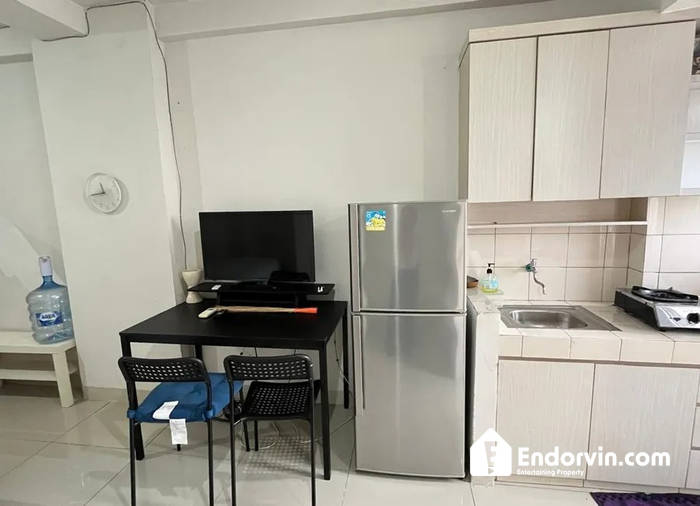 Dijual Apartemen Oak Tower B Studio View Pool – Full Furnish! Pulo Gadung
