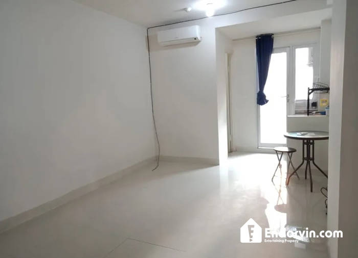 Disewakan Studio Luas & Nyaman di Oak Tower B Pulo Gadung — Unfurnish Bebas Atur Interior Sendiri