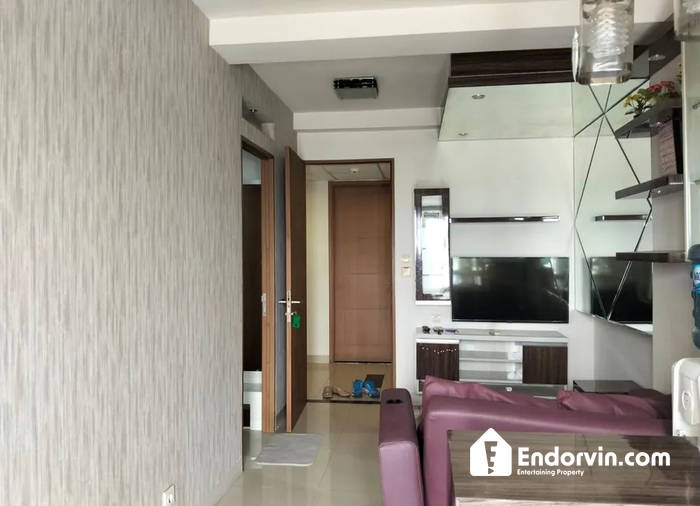 Dijual Apartemen Lantai Tinggi & Siap Huni! Oak Tower A 2BR Full Furnish Sudah Sertifikat