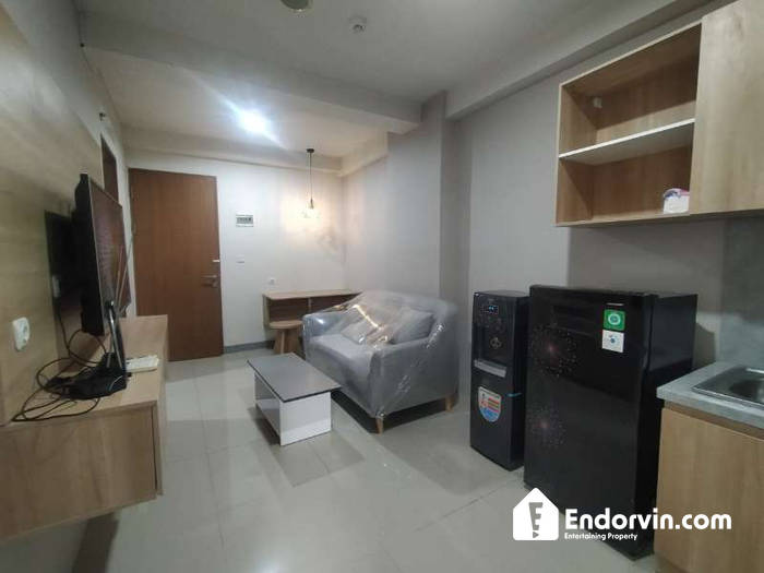 	 Dijual 2 BR Oak Tower B - Full Furnish, AJB Ready, View Kolam Renang, Pulo Gadung