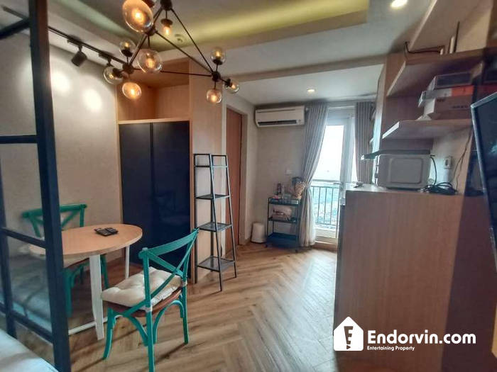 Disewakan Studio Oak Tower B Pulo Gadung – Lantai 20, View Jalan, Fasilitas Bintang 5