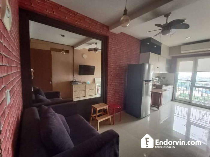 Disewakan 2BR Oak Tower A Pulo Gadung Lantai 16 - Keamanan 24 Jam, Gym, Pool, Jaklingko Dekat