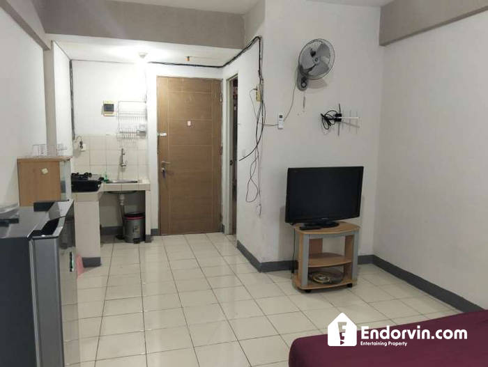 Disewakan Studio Gading Icon - Lantai Rendah, View Kolam Renang, Siap Huni