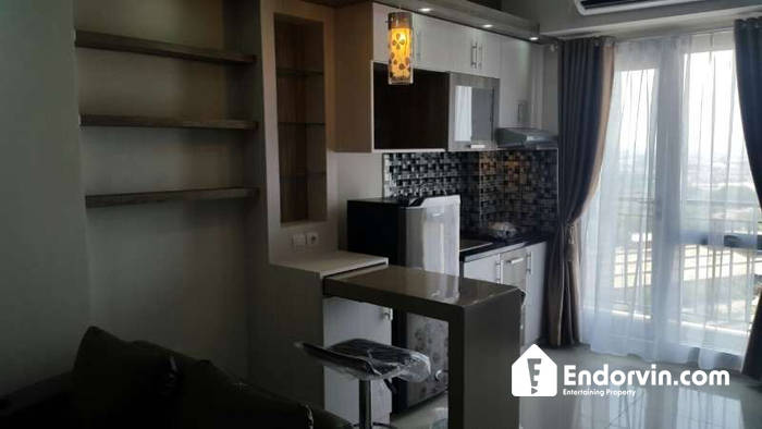 Dijual 2BR Full Furnish Oak Tower A – Lantai 18, Sky Garden, Pool, 3 Menit LRT, Siap Huni