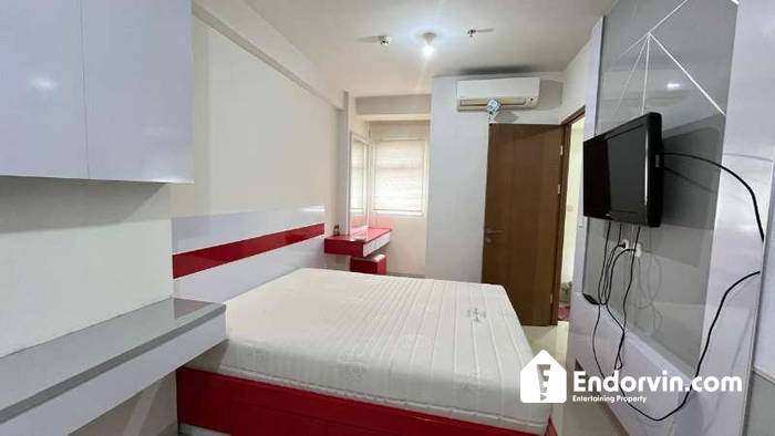 Disewakan 2BR Oak Tower B – Tinggal Bawa Koper, View Pool Utara, Dekat Busway & Terminal Pulo Gadung