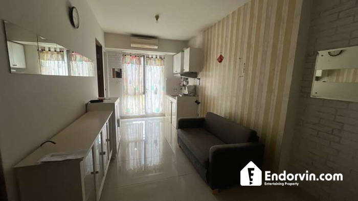  Disewakan 2 Bedroom Oak Tower A – Full Furnish, Lt. 3, Sky Garden, Gym & Kolam Renang