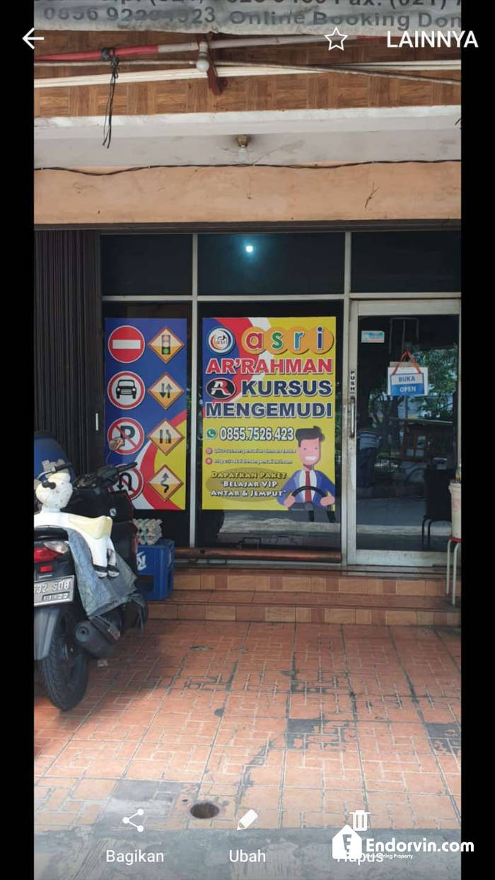 RUKO + RUMAH TINGGAL DIJUAL DIBAWAH HARGA NJOP LOKASI TB SIMATUPANG, JAKSEL