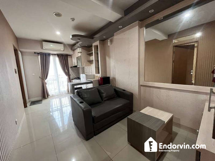 Disewakan 2BR Oak Tower B Pulo Gadung – Lantai 17, View Jalan, Fasilitas Bintang 5