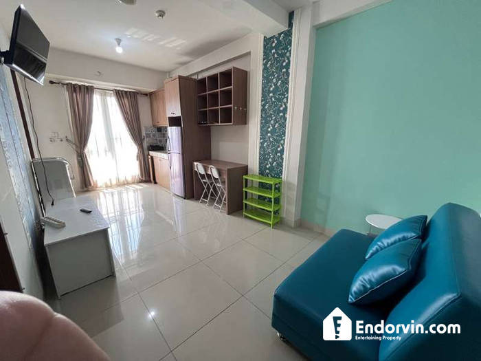 Disewakan 2 Bedroom Oak Tower B – Full Furnish, 2 Kamar Terpisah, Hadap Timur, 3 Menit LRT Pulomas