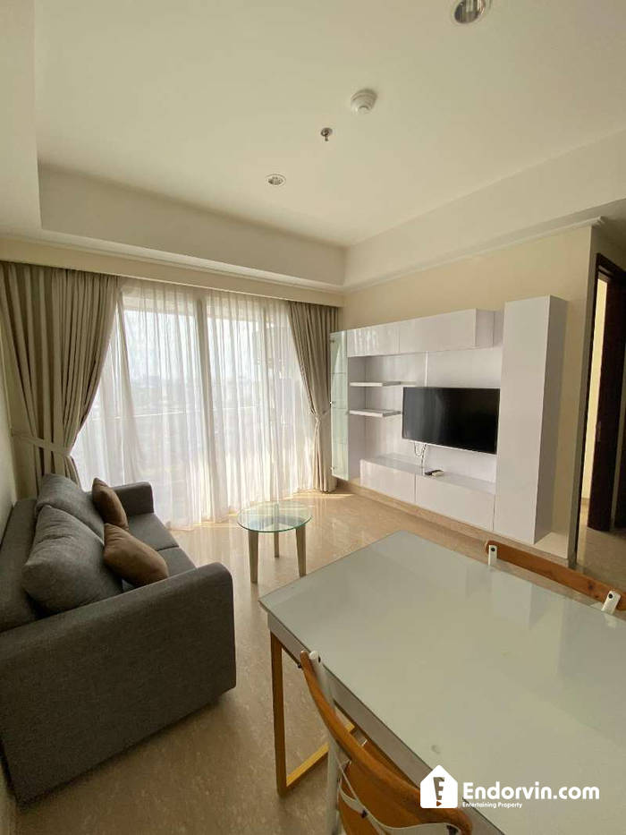 Disewakan 2 Bedroom Full Furnish Unit Apartment Menteng Park Cikini View Monas Jakarta Pusat
