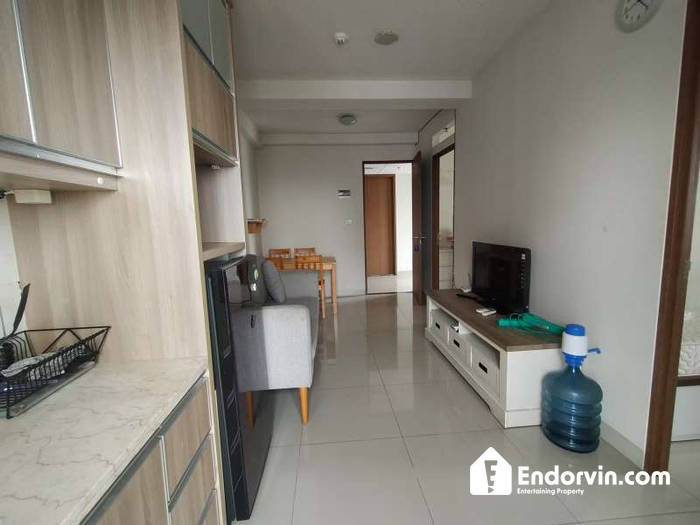 Dijual Two Bedroom Oak Tower B Lantai 17 – View Kolam Renang, Full Furnish, AJB Ready, Siap Huni Pulo Gadung