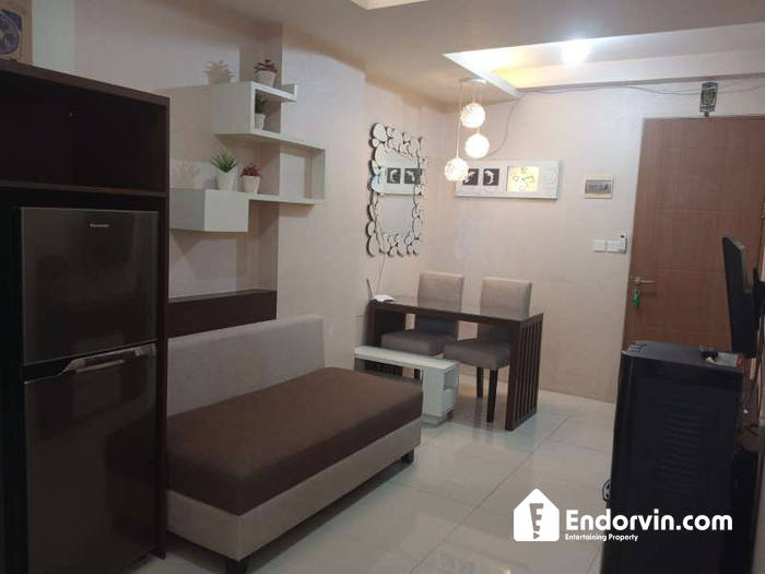 Dijual Dua Kamar Oak Tower B Lantai 12– View Jalan, Full Furnish, AJB Ready, Siap Dibantu Sampai Akad