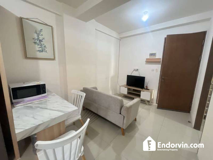 Disewakan Apartemen Oak Tower B Lantai 8 – 2 Bedroom Full Furnish, Siap Huni, Dekat Busway & Akses Kelapa Gading, Pulo Gadung