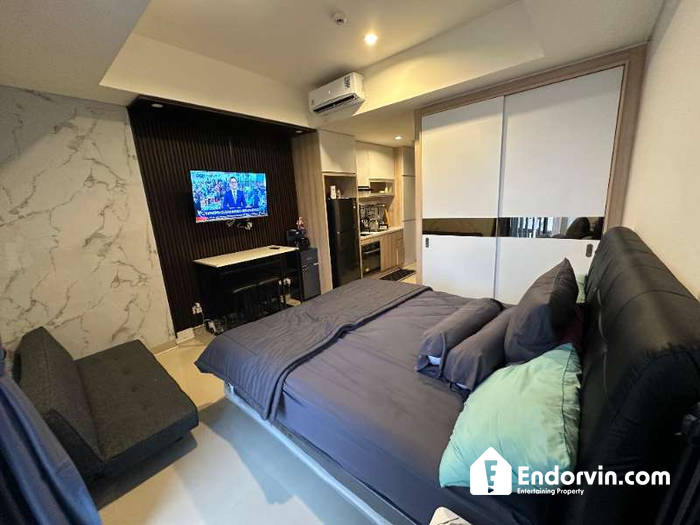 Disewakan Apartemen Cleon Park Tipe Studio Nyaman View Taman