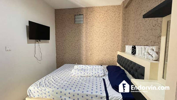 Dijual Apartemen Oak Tower B Lantai 17 – 2 Bedroom Full Furnish, Lantai Tinggi, Siap Huni & Akses Mudah Ke Kelapa Gading, Pulo Gadung