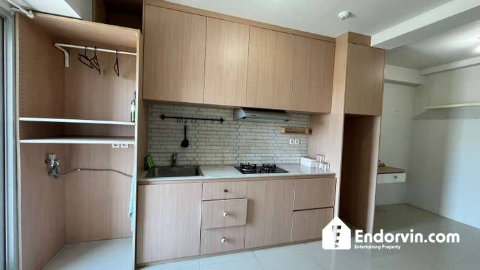 Dijual Apartemen Oak Tower A Lantai 12 – 2 Bedroom Jadi 1 Bedroom, Semi Furnish, Layout Lebih Luas, Pulo Gadung