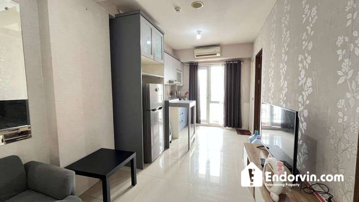 Disewakan 2BR Oak Tower A Lt. 15 – Full Furnish, View Jalan, Siap Huni, Jaktim