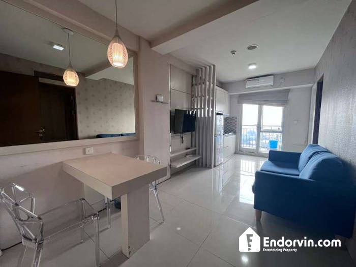 DISEWAKAN 2 BEDROOM OAK TOWER A – FULL FURNISH, LANTAI 18, VIEW JALAN, HADAP TIMUR 
