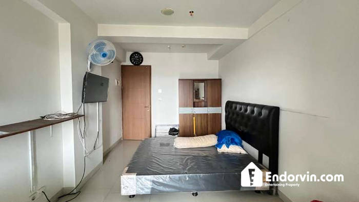 Disewakan Studio View Jalan Lantai 20 - Full Furnish, Bebas Banjir, Apartemen Oak Tower B Pulo Gadung