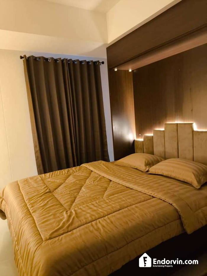DISEWAKAN HARIAN TYPE STUDIO APARTEMEN CLEON PARK FULL FURNISH