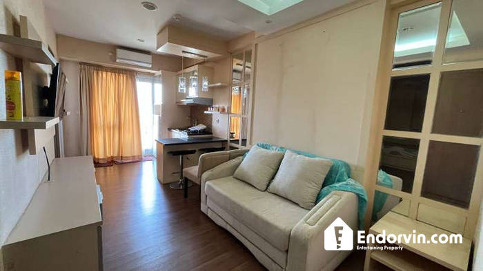 Dijual 2 Bedroom Oak Tower A Lantai 12 – Full Furnish, Dekat Angkutan Umum, Pulo Gadung