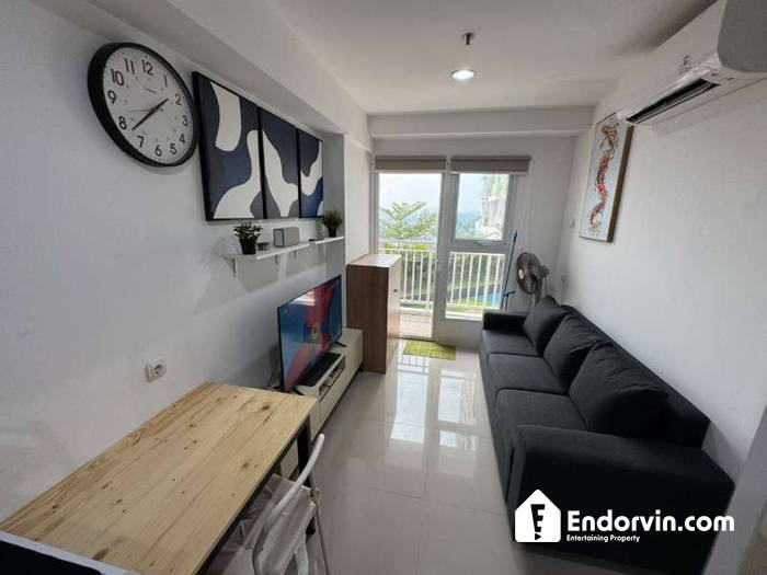 Disewakan 2 BR Full Furnish Apartemen Mahata Dekat Akses KRL Dan AEON Mall Tanjung Barat