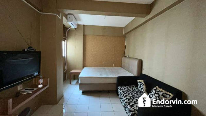 Disewakan Apartemen Studio Gading Icon Tower C Lantai 15 – Full Furnish, Lantai Tinggi, Strategis Di Pulo Gadung