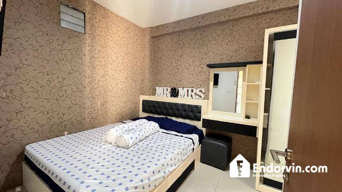 Disewakan Apartemen Oak Tower B Lantai 17 – 2 Bedroom Full Furnish, Siap Huni & Strategis Di Pulo Gadung